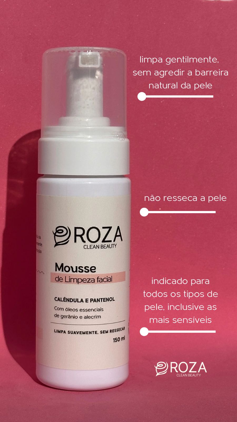 Mousse Limpeza Facial